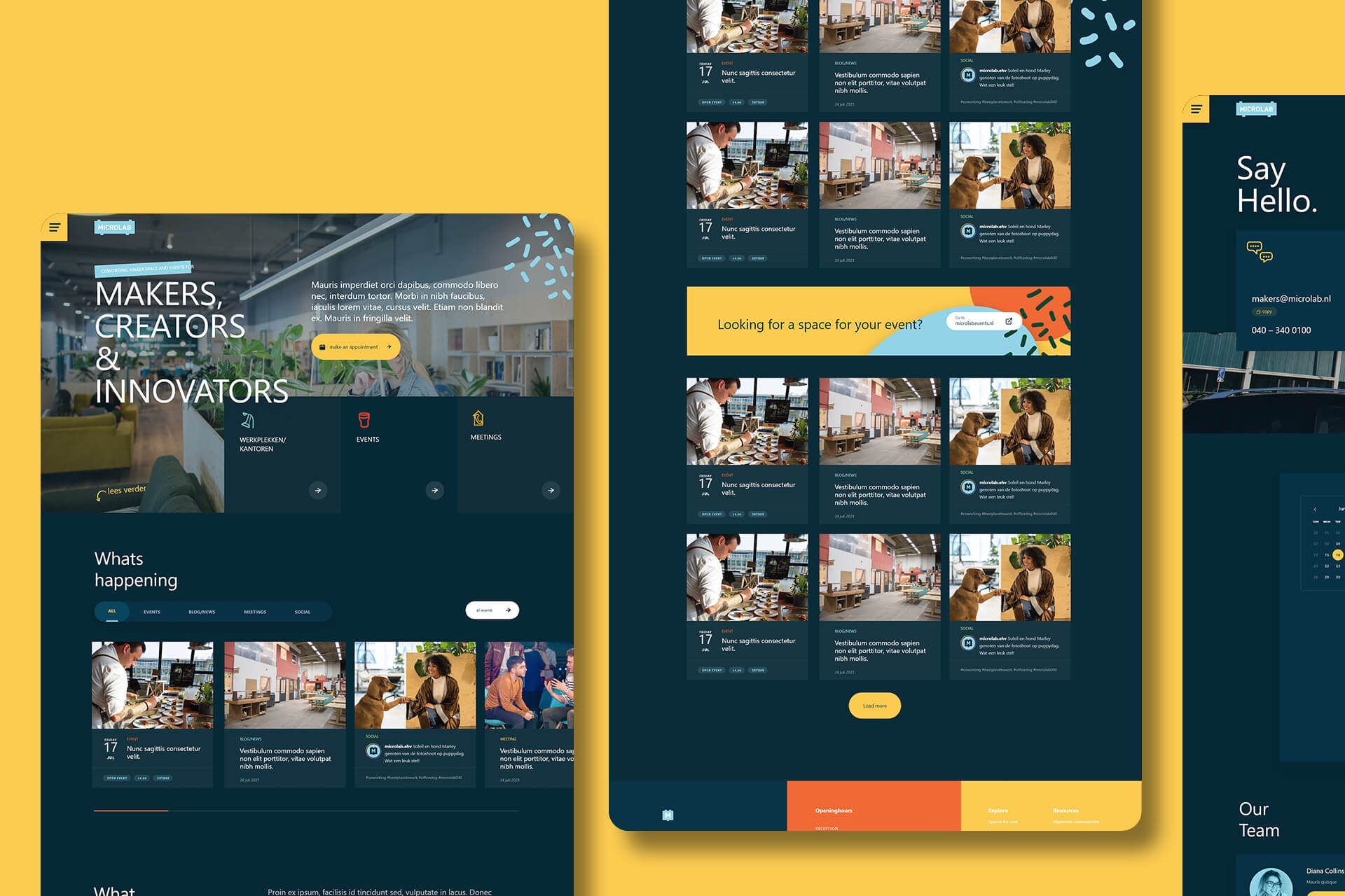 Project thumbnail van Microlab – Nieuwe HubSpot website